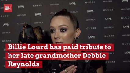 Billie Lourd Shows Love For Late Grandmother Debbie Reynolds