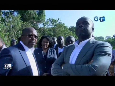 RTG/Etat de dégradation des voies au Gabon - Descente du ministre des travaux publics sur certains sites