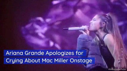 Ariana Grande Cried Onstage