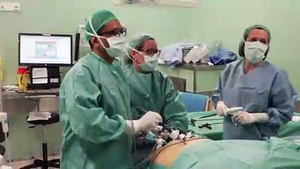 Logran preservar el bazo de un joven gracias a la laparoscopia