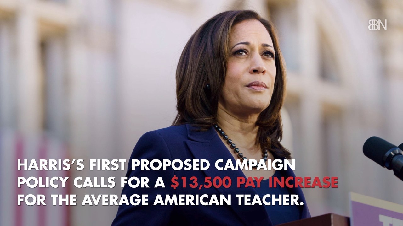 Kamala Harris Is Trying To Get The Teacher Vote With Money