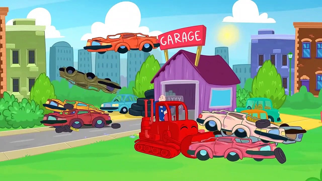 Construction Vehicles Morphle - Excavator, Bulldozer and Dumptruck Videos For Kids