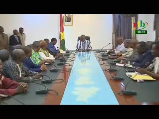 RTB/Rencontre entre le président de la république et l’opposition politique du Burkina Faso