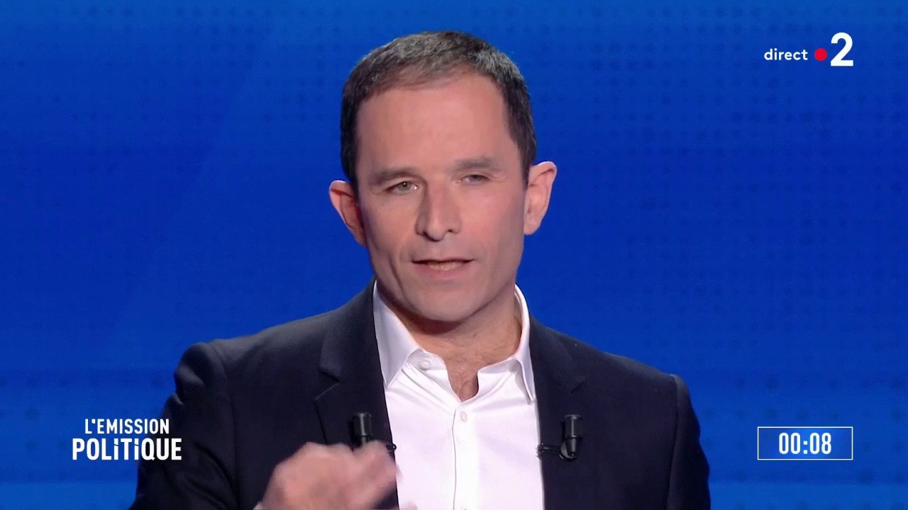 La conclusion de Benoît Hamon : "J'ai envie que les arbres que dessinent mes petites filles soient encore debout dans 20 ou dans 30 ans"