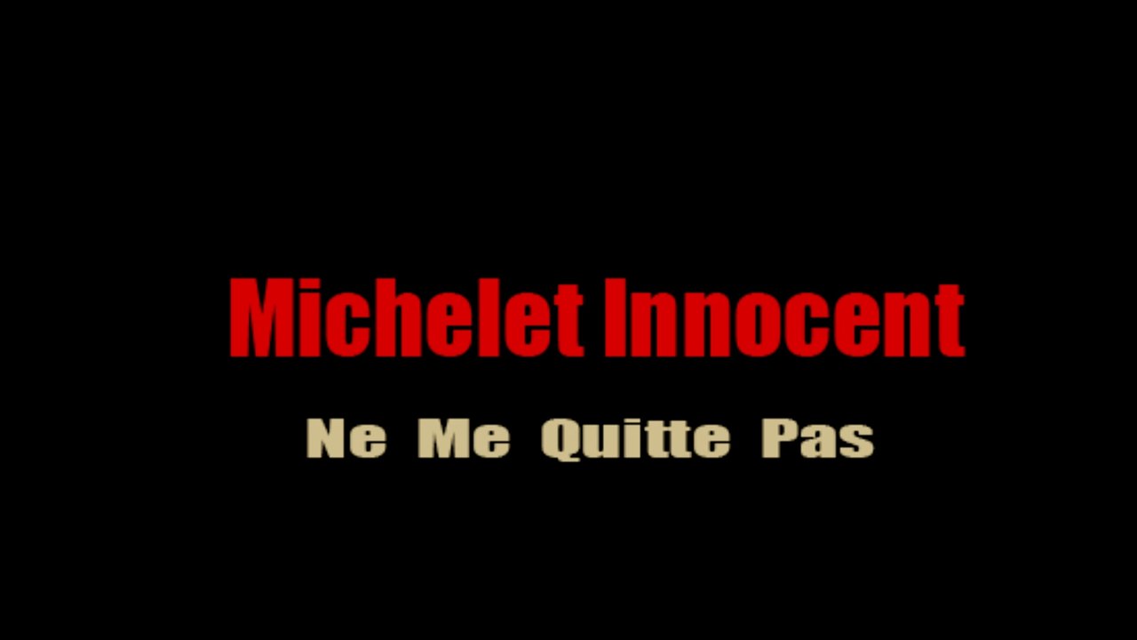 Romantic French Music | Beautiful Relaxing | Michelet Innocent | Ne Me Quitte Pas