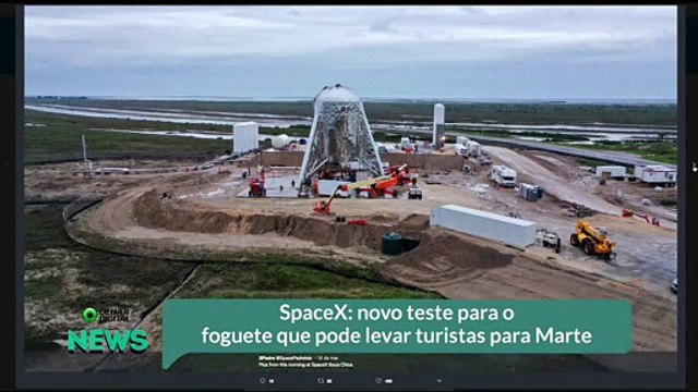 SpaceX- novo teste para o foguete que pode levar turistas para Marte