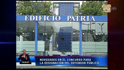 Recalificación en concurso para la designación del Defensor Público