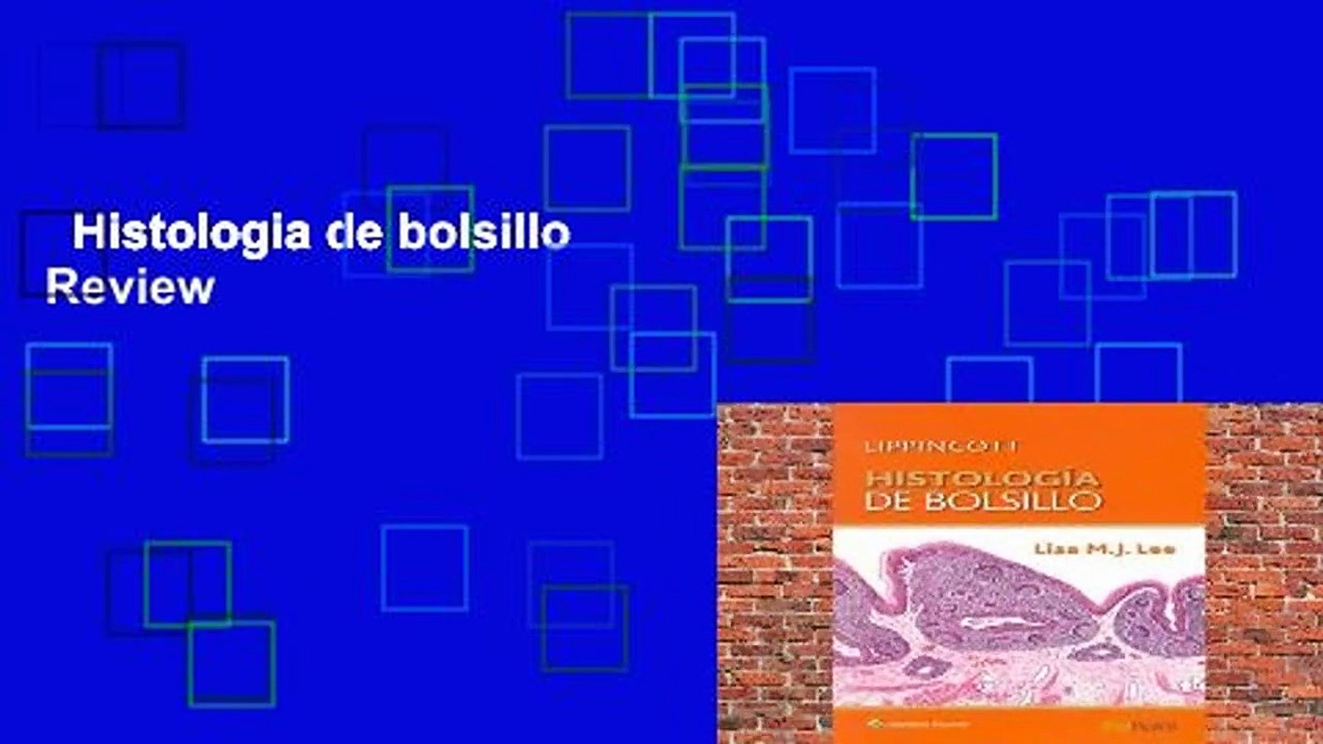 Histologia de bolsillo  Review