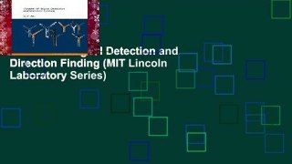 Modern HF Signal Detection and Direction Finding (MIT Lincoln Laboratory Series)