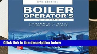 Boiler Operator s Guide, 5E