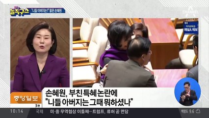 특혜 논란 손혜원 “니들 아버지는?”