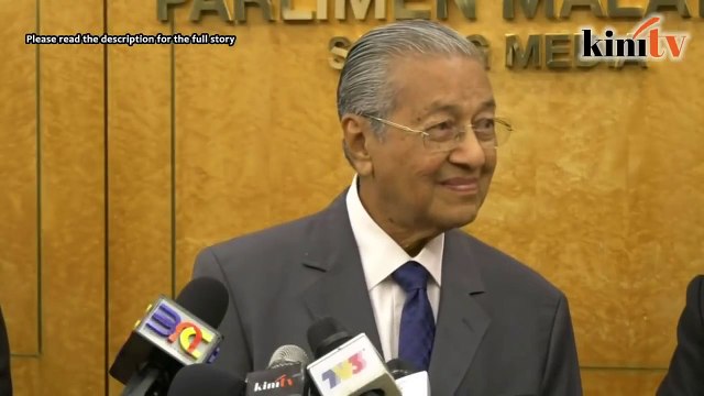 Dr Mahathir: IRB will go after current ministers too, not just Najib