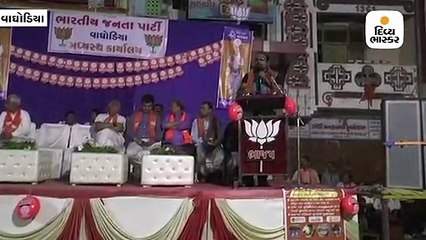 ભાજપના મધુ શ્રીવાસ્તવની મતદારોને ધમકી,‘કમળને મત નહીં આપો તો ઠેકાણે પાડી દઈશ’