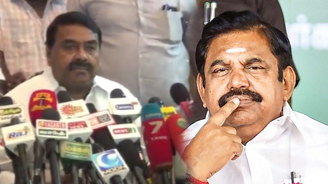 மதுரையில் முன்னாள் அமைச்சர் ராஜகண்ணப்பன் செய்தியாளர்களை சந்தித்தார்