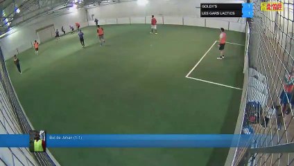 But de Johan (1-1) - GOLDY'S Vs LES GARS LACTICS - 04/04/19 19:00 - LIGUE 2 - Poitiers Game Parc
