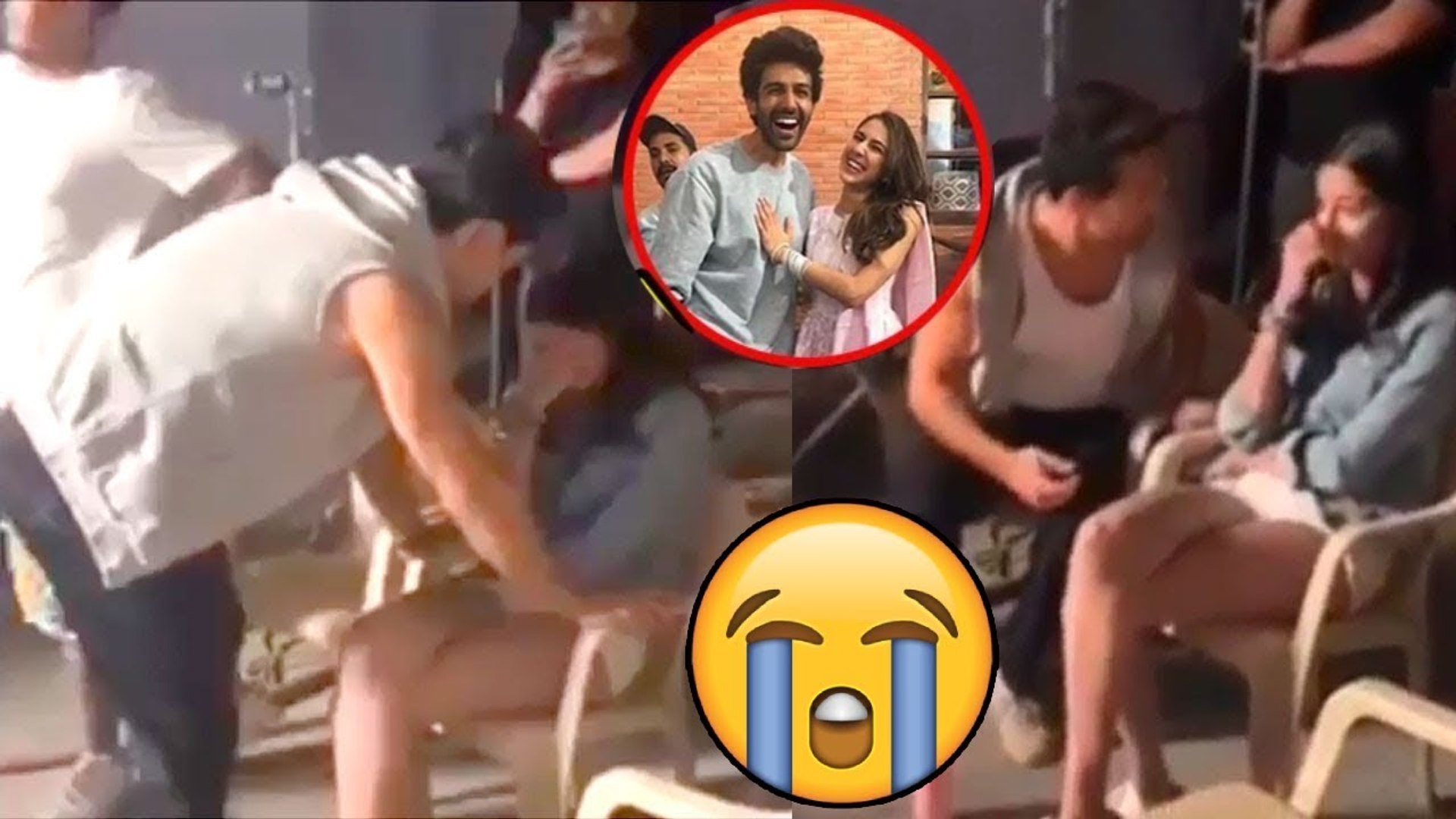 ⁣Ananya Panday CRYING For Kartik Aaryan As He DUMP Her For Sara Ali Khan - Student of the year 2  sho