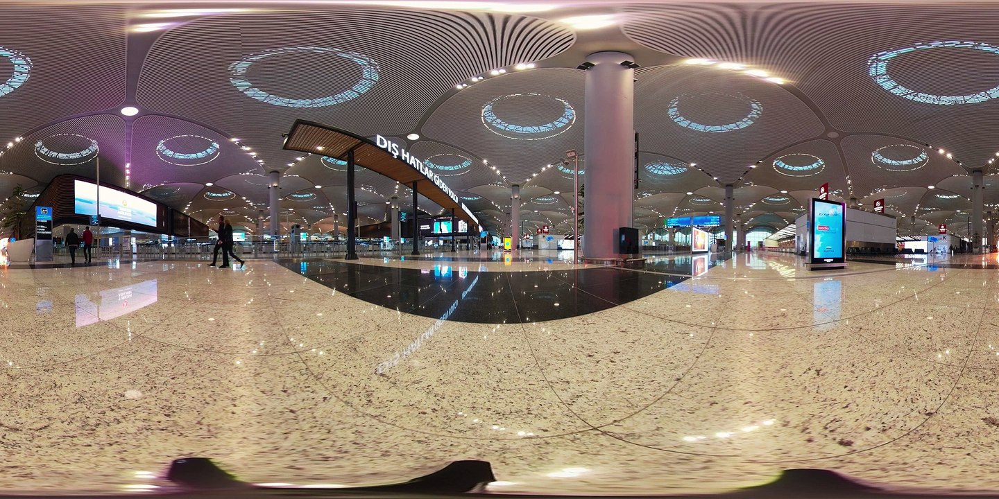 NTV 360 DERECE / SANAL GERÇEKLİK VİDEOSU: İSTANBUL'UN YENİ HAVALİMANI