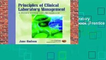Full E-book  Principles of Clinical Laboratory Management: A Study Guide and Workbook (Prentice