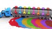 Colors for Children to Learn with Car Transporter Toy Street Vehicles - Educational Videos