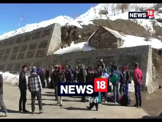 लोकसभा चुनाव 2019 : विशेष हेलीकॉप्टर से केलांग वापस लाए जा रहे छुट्टी पर गए कर्मचारी-Lok Sabha Elections 2019: government employee returning to Keylong from special helicopter