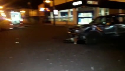 Colisão envolvendo carro e motocicleta é registrada no Bairro Maria Luíza