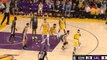 Curry throws crazy one-handed pass to Durant