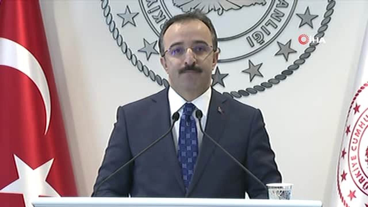 İçişleri Bakan Yardımcısı İsmail Çataklı Aylık Basın Toplantısında Konuştu