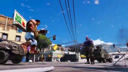 THANOS VS BROWN HULK - EPIC BATTLE