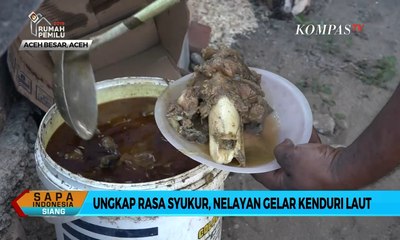 Ungkap Rasa Syukur, Nelayan di Aceh Gelar Kenduri Laut