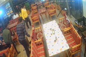 Deprem Anı Kameraya Yansıdı