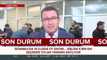 İstanbul'da 15 ilçede oy sayımı