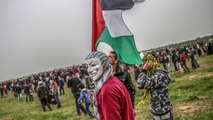 جرحى مسيرات العودة بغزة بلا علاج