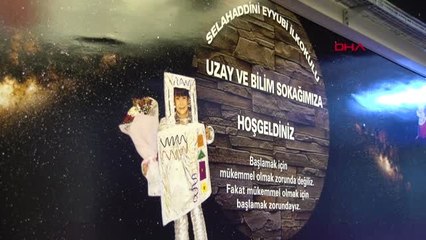 Diyarbakır Okulun Koridorları Diğer Okullara Örnek Oldu