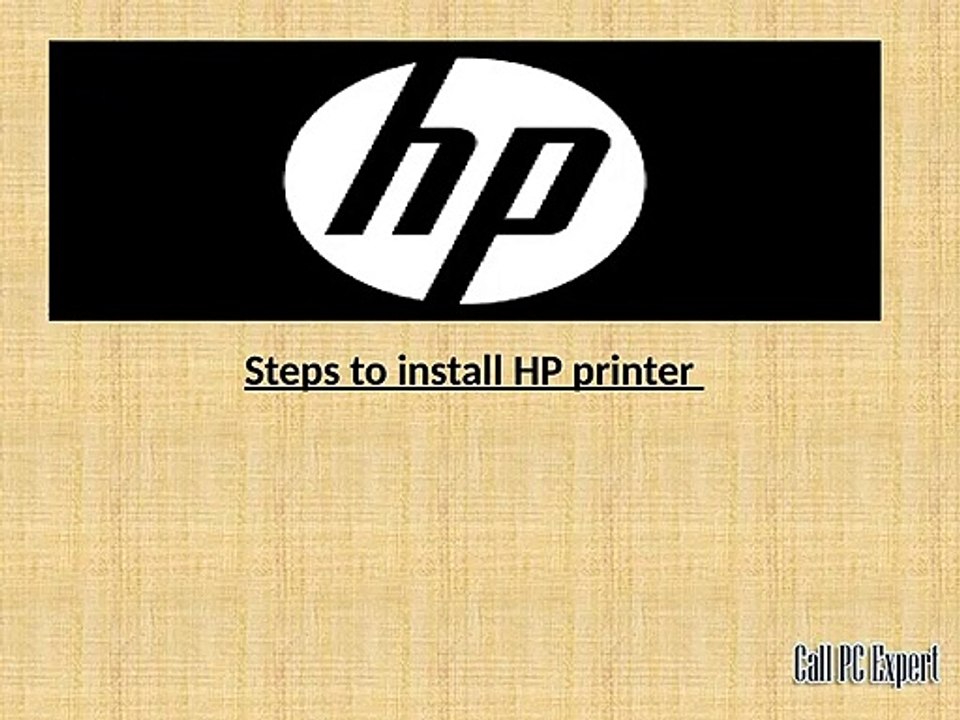 steps to configure hp printer