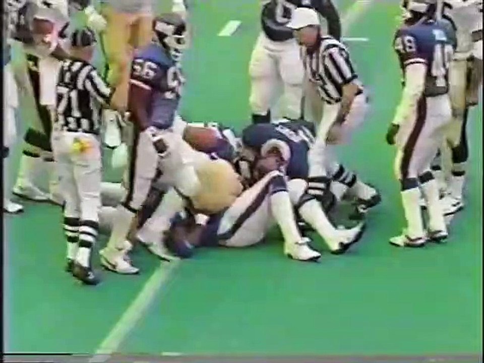 Mark Collins sack and fumble
