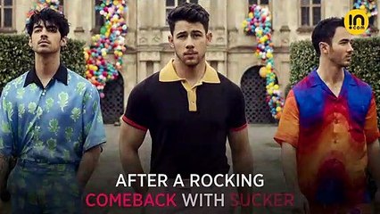 Priyanka Chopra teases fans with a glimpse of Jonas Brothers’ new track Cool
