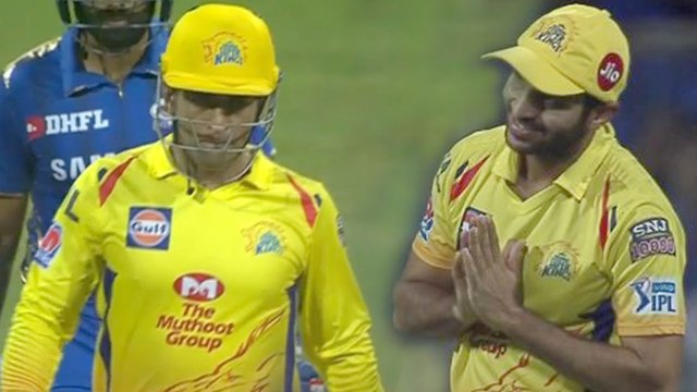 IPL 2019 : Shardul Thakur Says 'Sorry' To Captain MS Dhoni || Oneindia Telugu