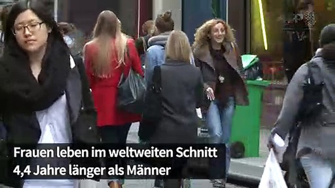 Warum Frauen länger leben als Männer