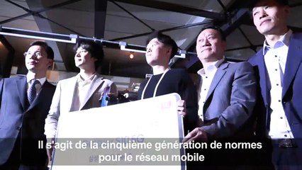 Lancement du Samsung Galaxy 5G en Corée du Sud