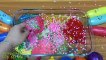 Mixing Glitter and Floam into Store Bought Slime ! Slimesmoothie Relaxing Satisfying Slime