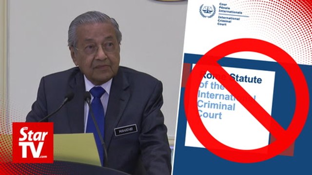 Malaysia withdraws from the Rome Statute