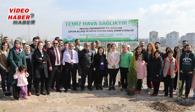 (5 Nisan 2019) ERÜ’DE “DÜNYA ASTIM GÜNÜ” ETKİNLİKLERİ KAPSAMINDA FİDAN DİKİLDİ