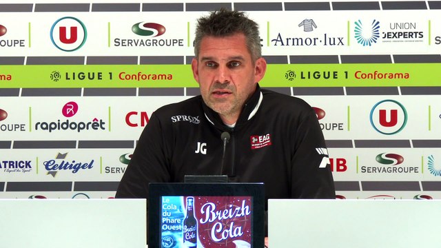 Le point presse de Jocelyn Gourvennec avant Guingamp - Monaco