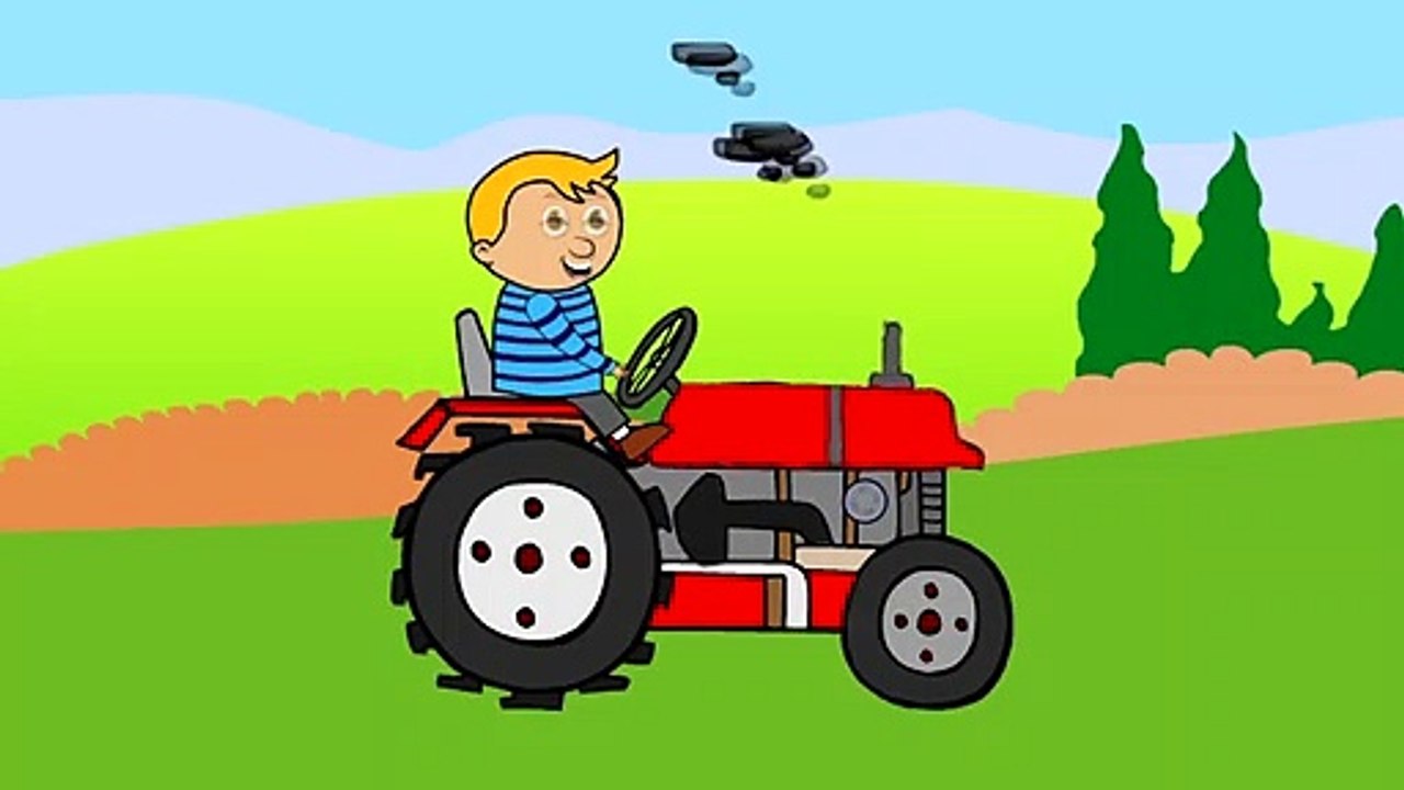 Tractor | cartoons for children _ Tractor Tractors |fairy Tales for children.