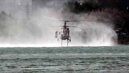 '수공'으로 신속 진화...'영랑호' 일등공신 / YTN