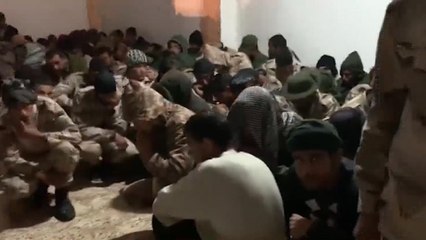 قوات تابعة لحفتر تستسلم بالزاوية وبحوزتهم 40 عربة عسكرية