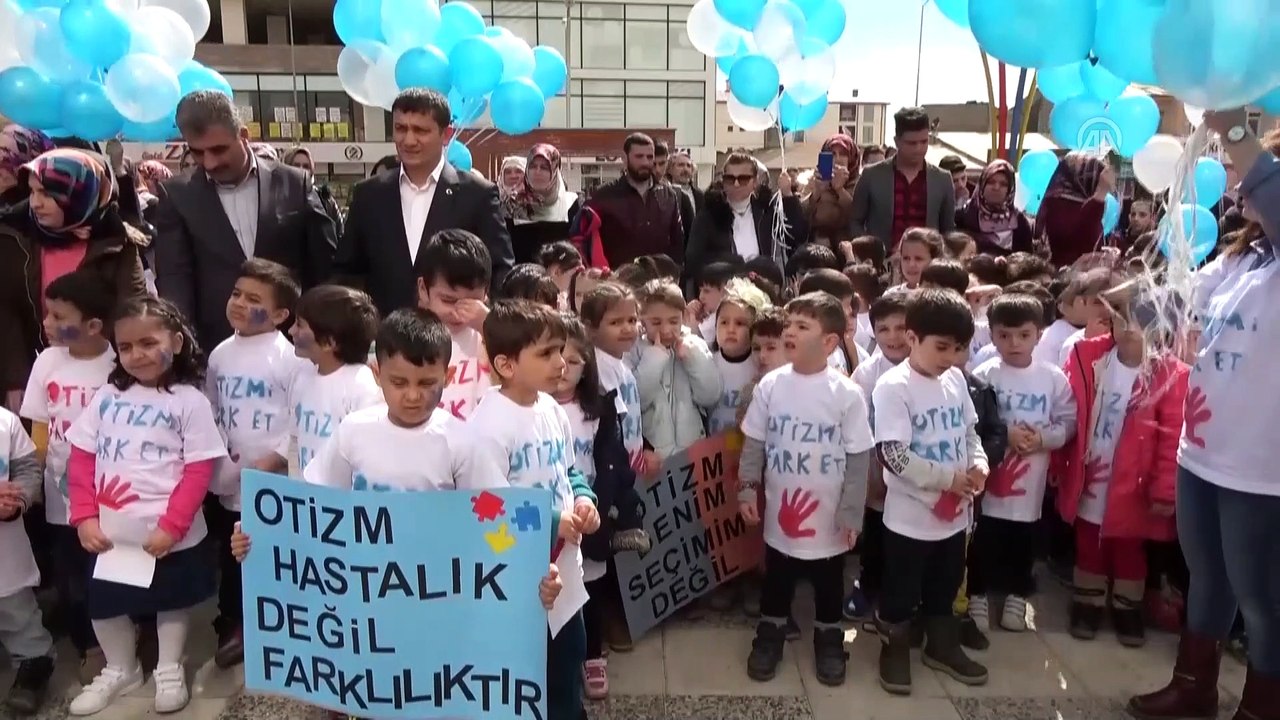 Erciş’de otizm farkındalık etkinliği düzenlendi - VAN