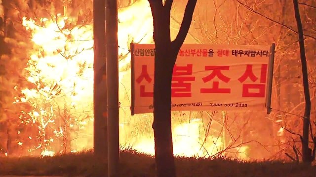 축구장 면적 735배 잿더미...고성·강릉 산불 주불 진화 / YTN
