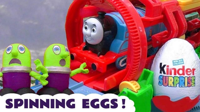 Thomas and Friends and the Funny Funlings Spinning Surprise Eggs Opening revealing Surprise Toys in this family friendly full episode English story for kids