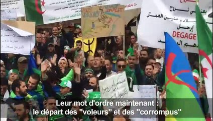 Algérie: 7ème vendredi de mobilisation, pour les "dégager tous"